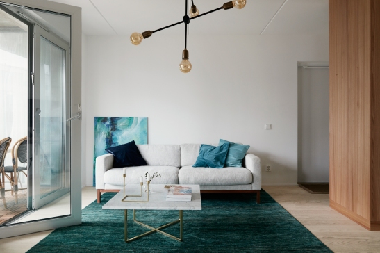 Textilgatan turqoise brass marble sofa livingroom lamp balcony fantastic frank